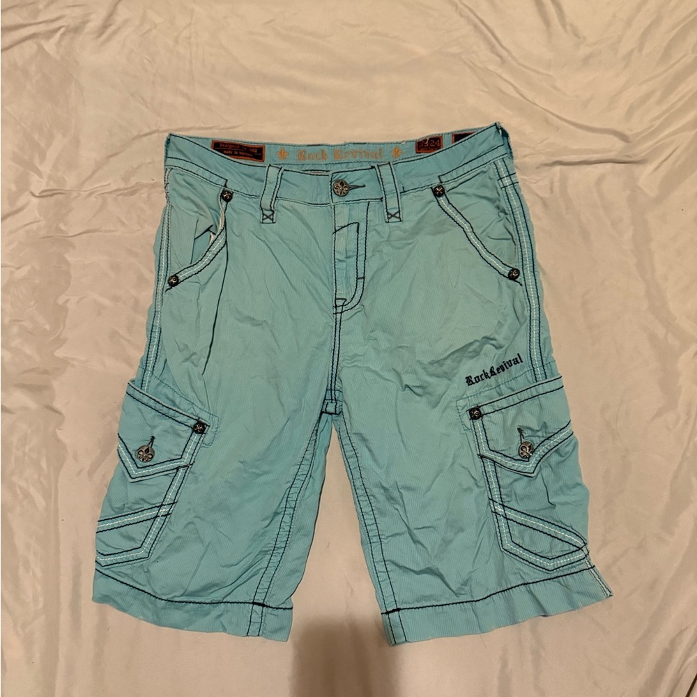 Rock revival shorts, size 34. These are awesome great look and feel.